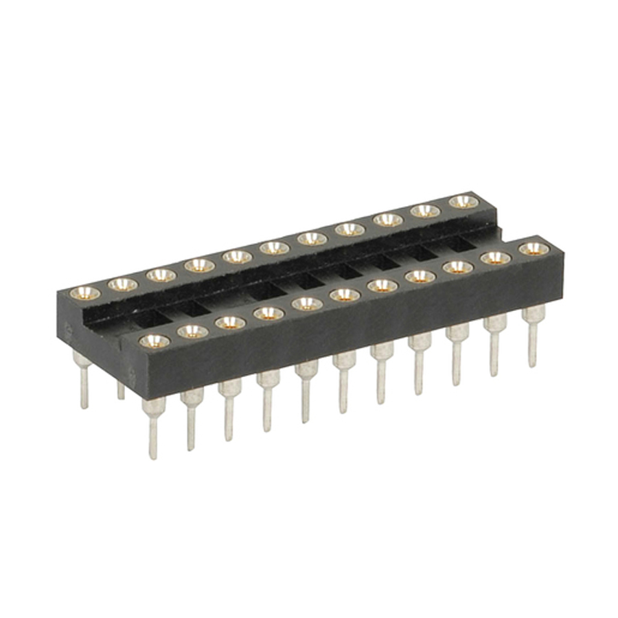 22 WAY MACHINED PIN IC SKT 