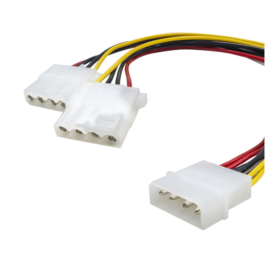 4 Pin Power Splitter Cable For PCs 