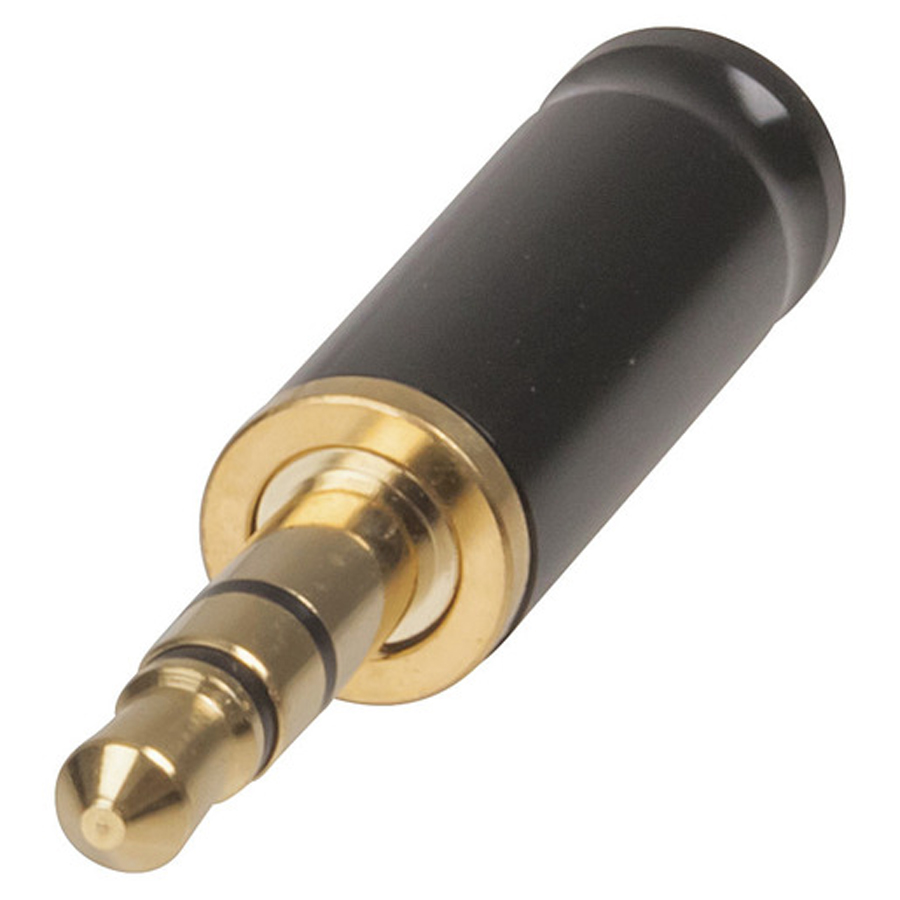 Slimline 3.5mm Stereo Gold Plug 