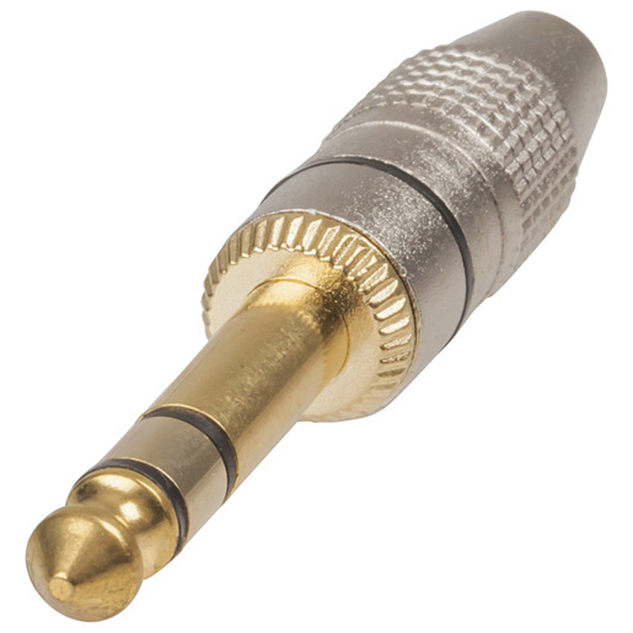 BEST QUALITY 6.5mm Stereo Gold Plugs 