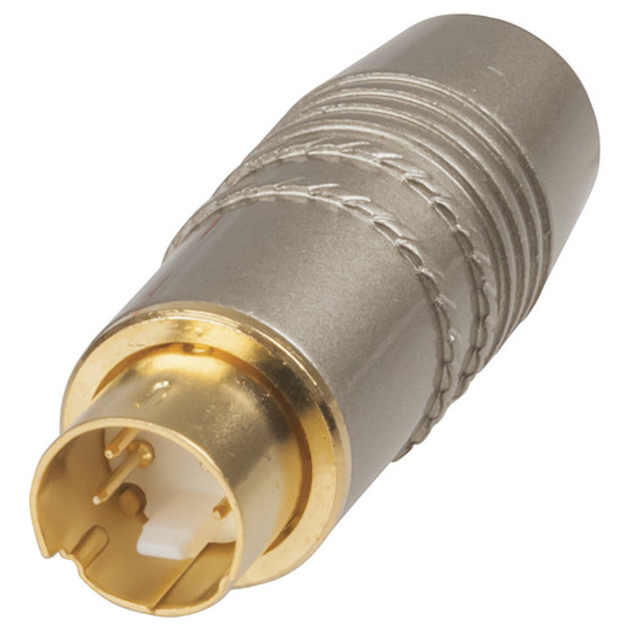 Gold S-VHS Plug 