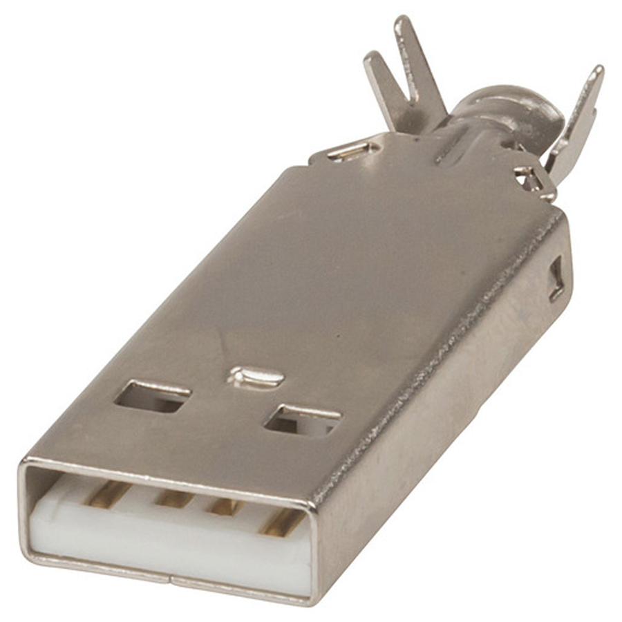 USB Plug - Type A - Solder type 