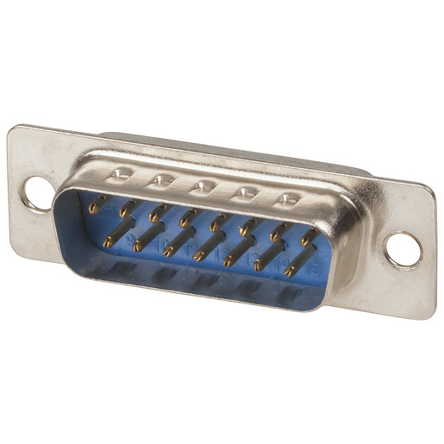 DB15 Male Connector - Solder 