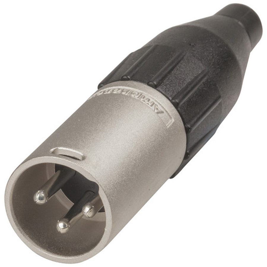Amphenol 3 Pin Line Male Plug Cannon Type Connector 
