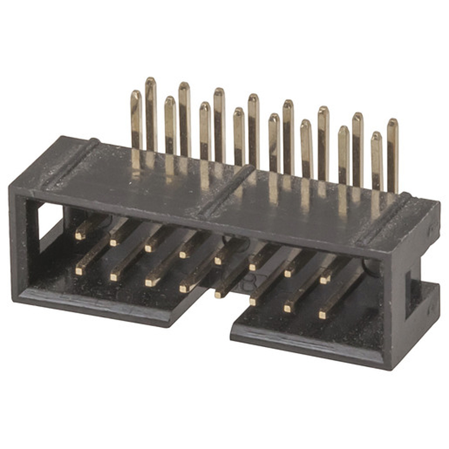 16 Pin IDC Right Angle Header 