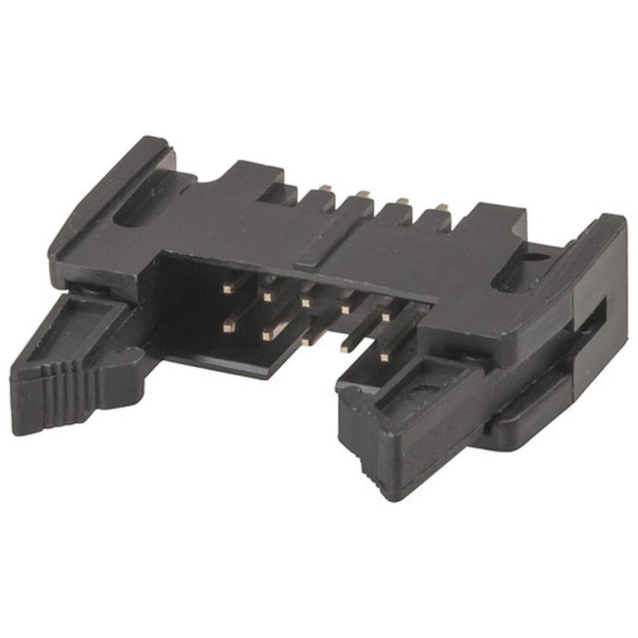 10 Pin IDC Locking Vertical Header 