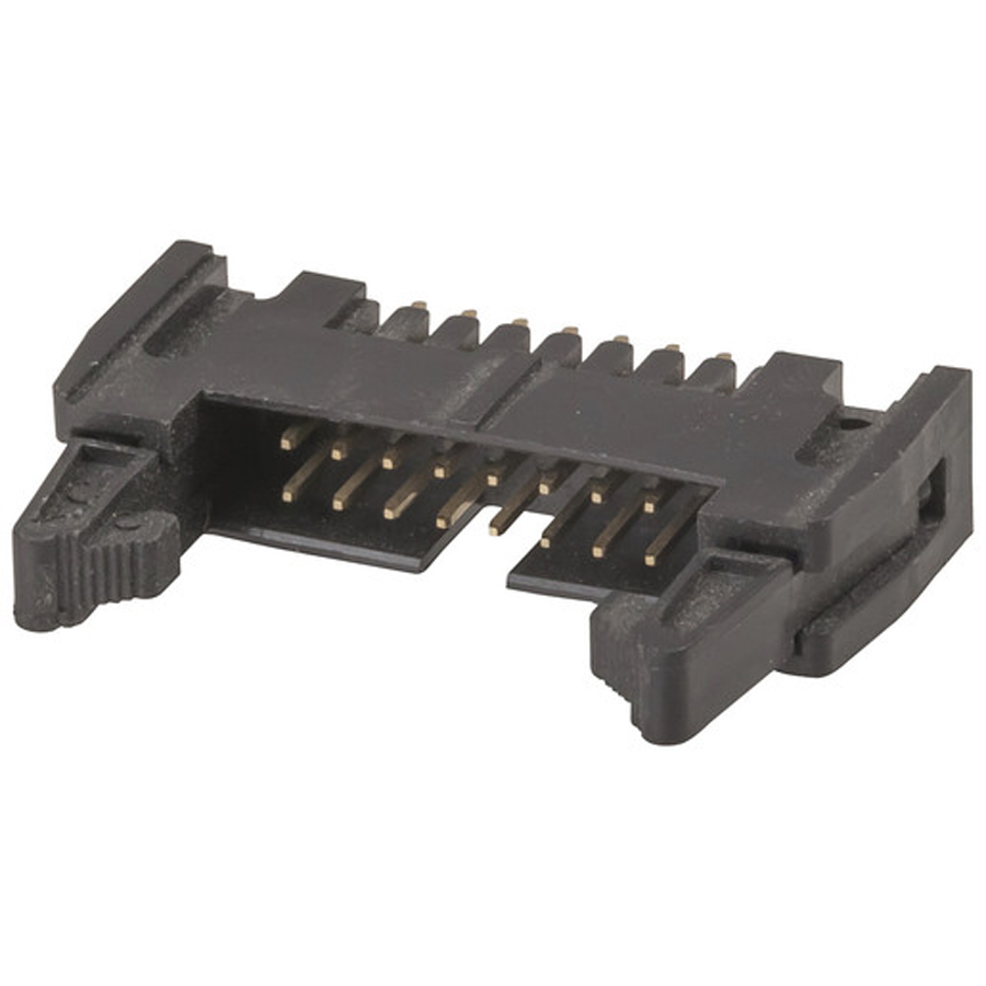 16 Pin IDC Locking Vertical Header 
