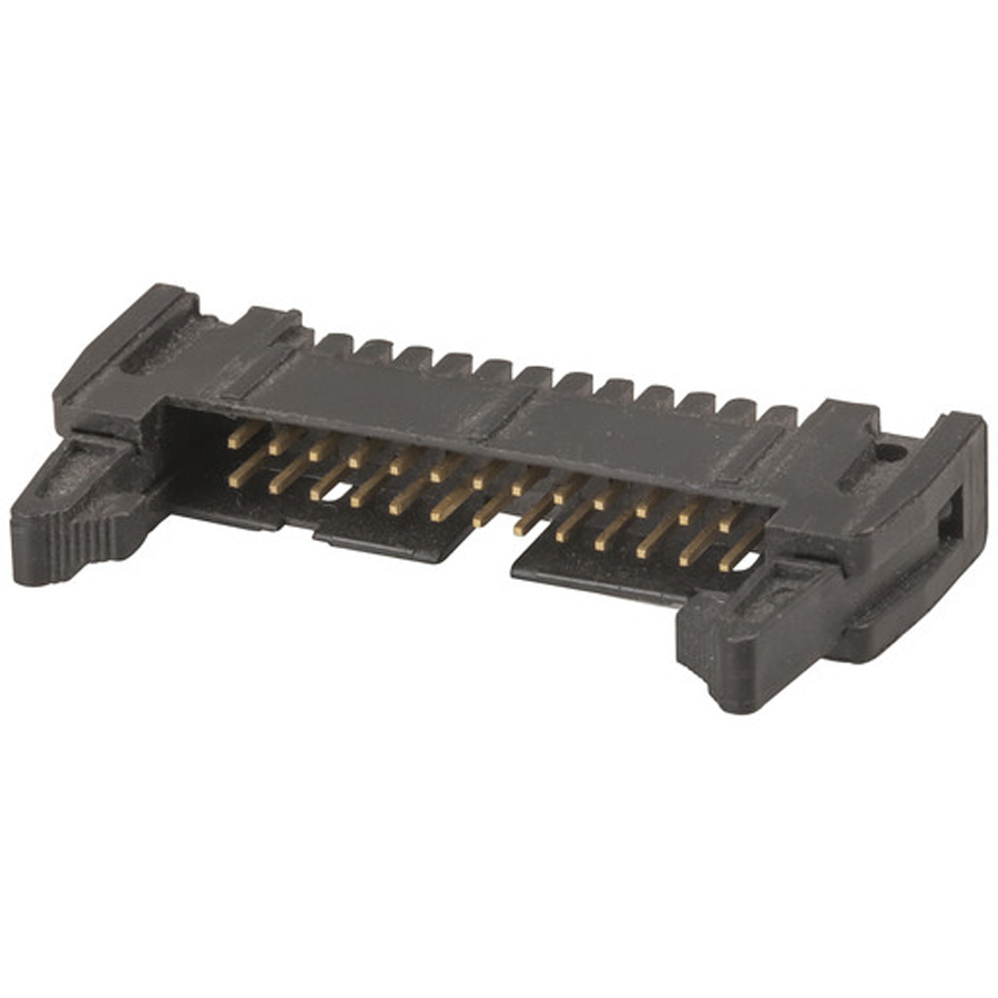 26 Pin IDC Locking Vertical Header 