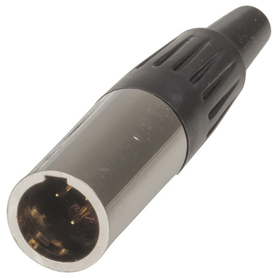 3 Pin Line Male Mini XLR Style Connector 