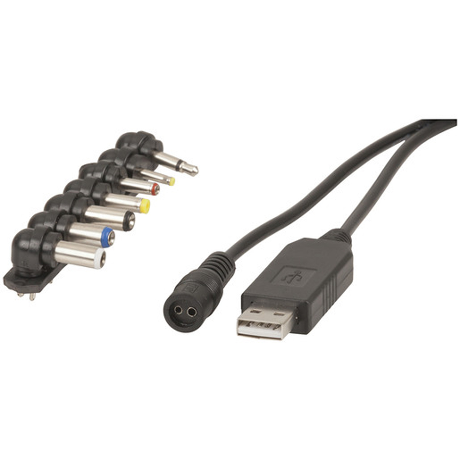Universal USB 12V Step-Up Power Cable 