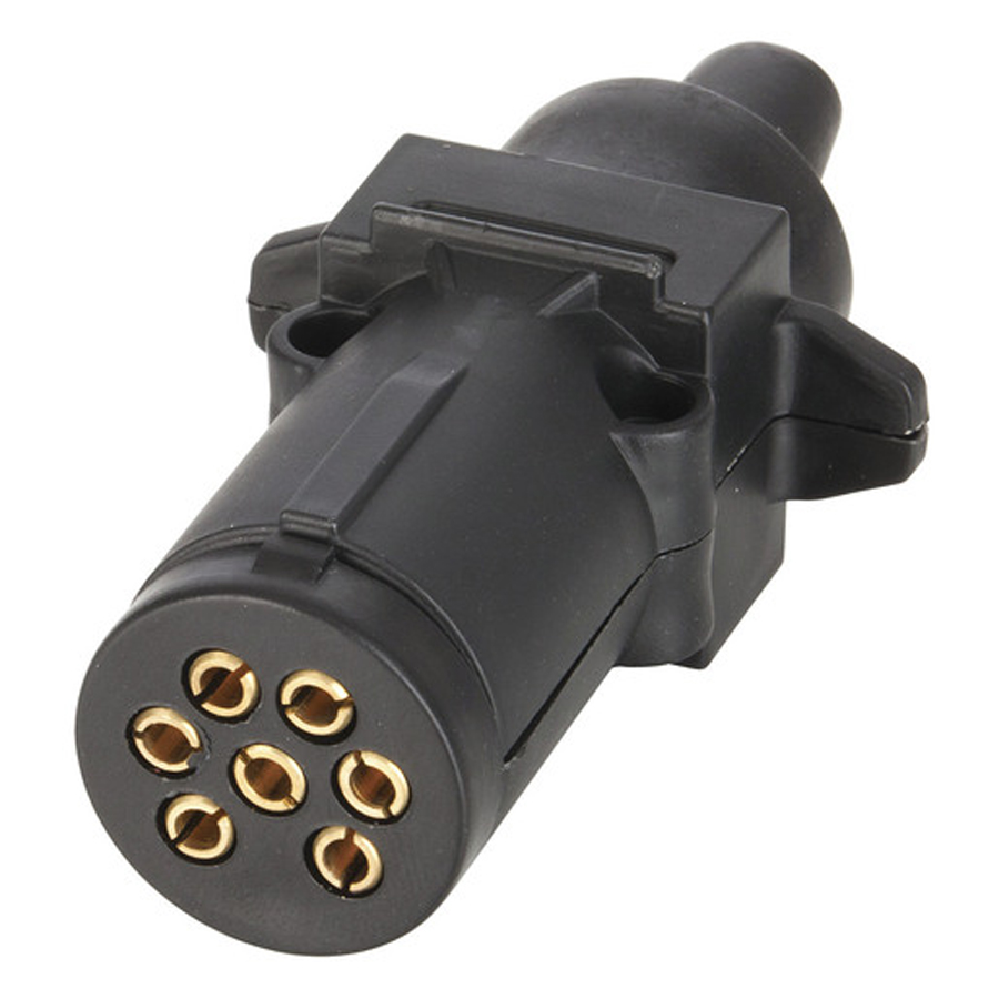 7 Pin Round Trailer Plug 