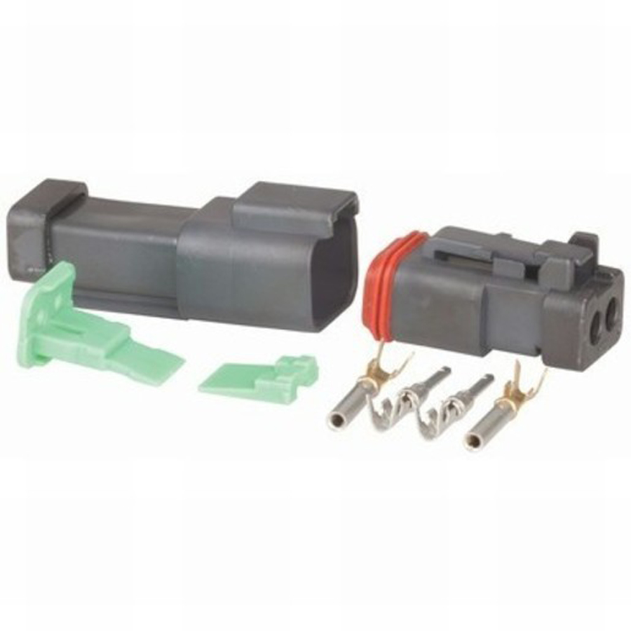 Waterproof Deutsch Style 2-Way Connector Set 