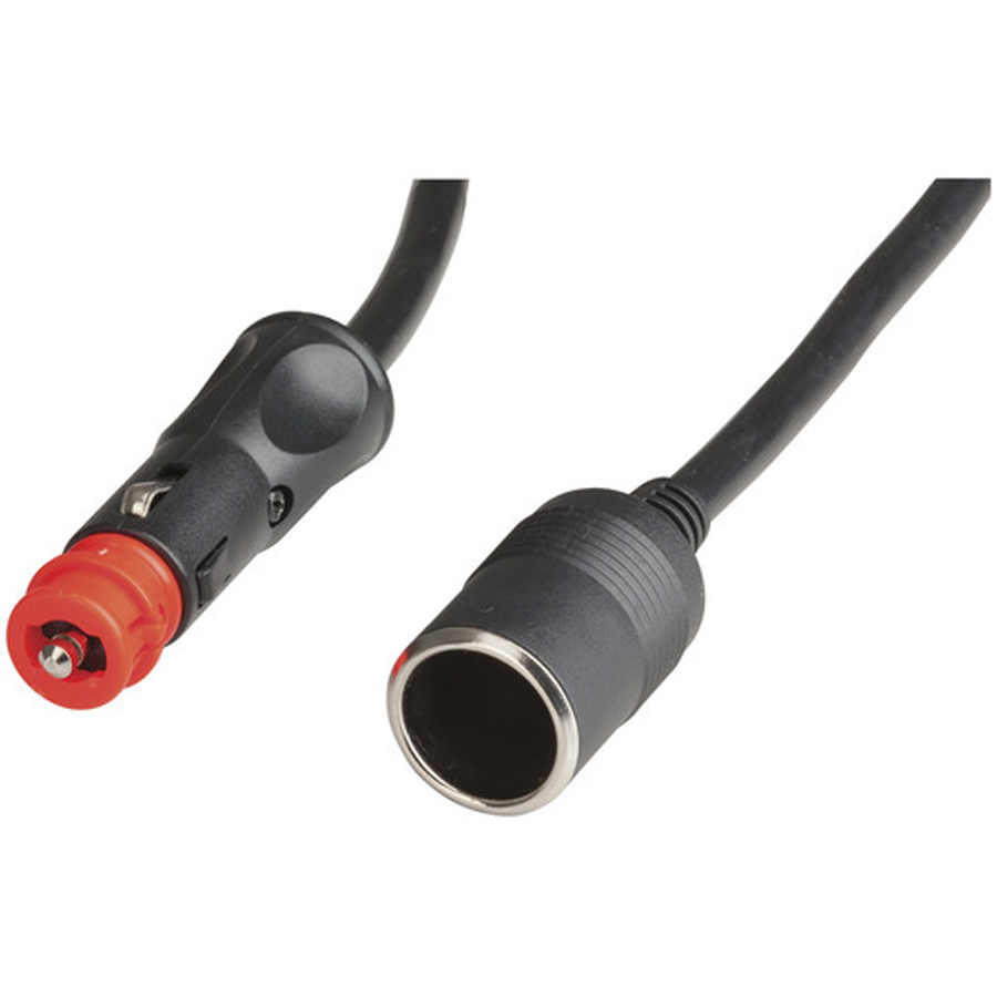 Heavy Duty 10A Cigarette Extension Cable - 5m 