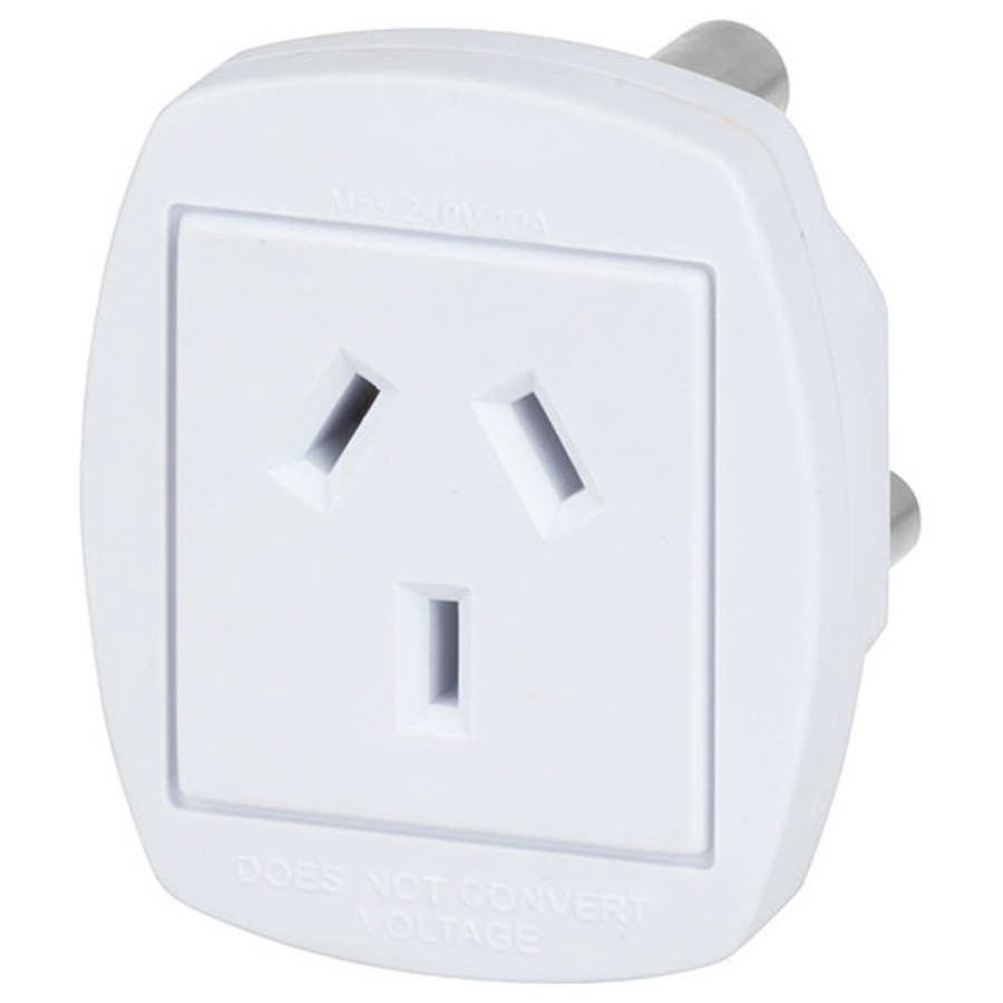 Mains Travel Adaptor for AustraliaNew Zealand going to South AfricaIndia 