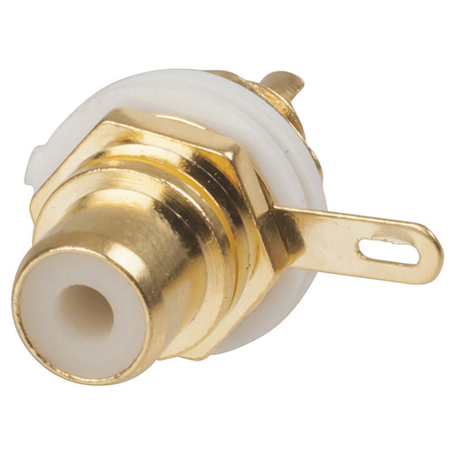 High Quality Gold Insulated Socket - Yellow 