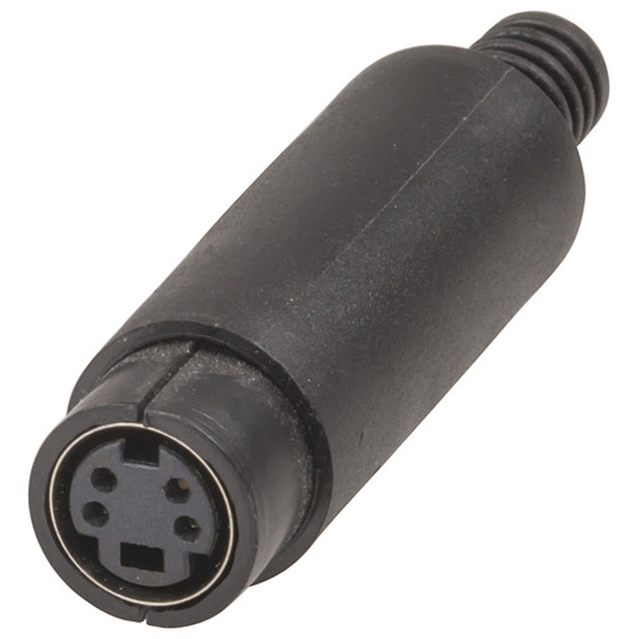 4 Pin MINI DIN Line  S-VHS Socket 