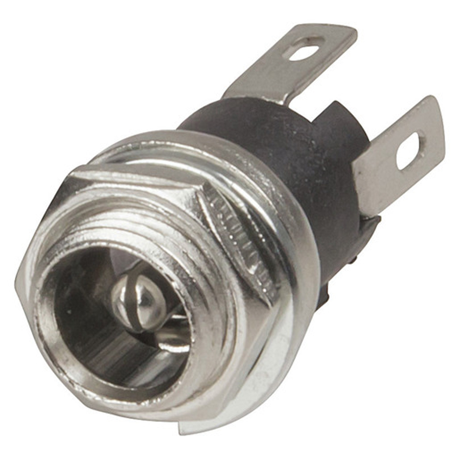 2.5mm Bulkhead Male DC Power Connector 