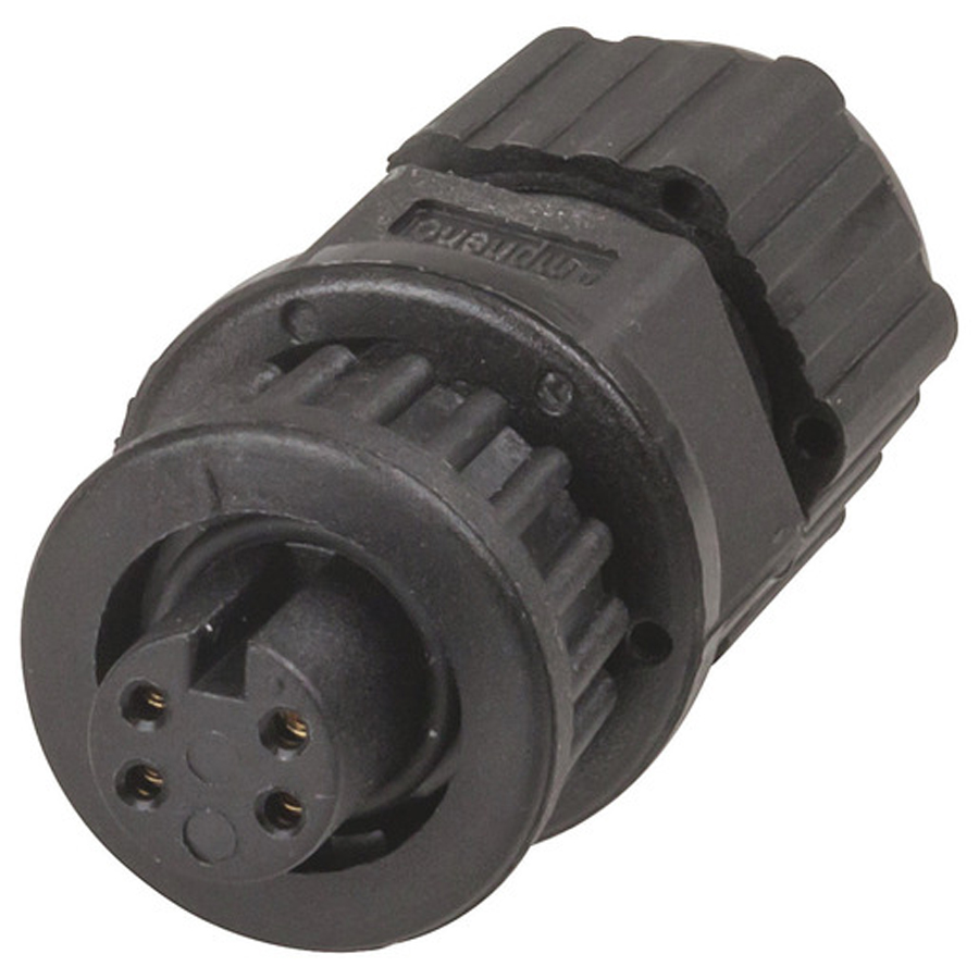 IP67 4 Pin Line Socket 
