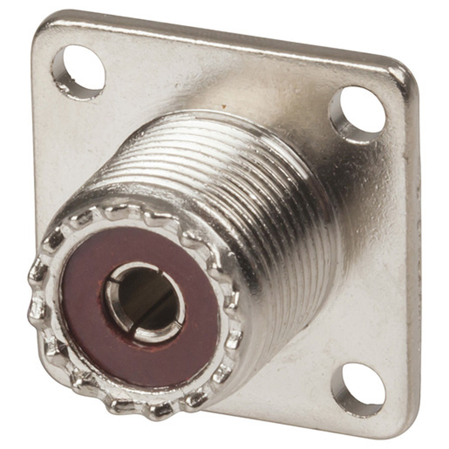 UHF SO239 PANEL Socket SQUARE MOUNT 