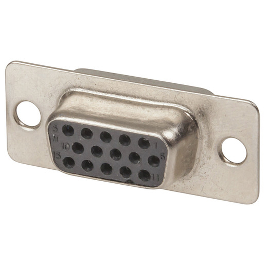 DB15HD Female Connector - Solder 