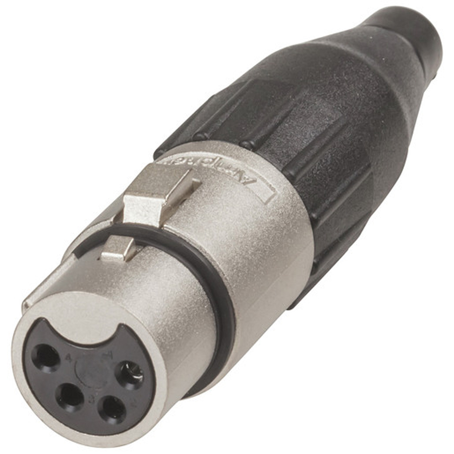 4 Pin Line Female XLR Connector 