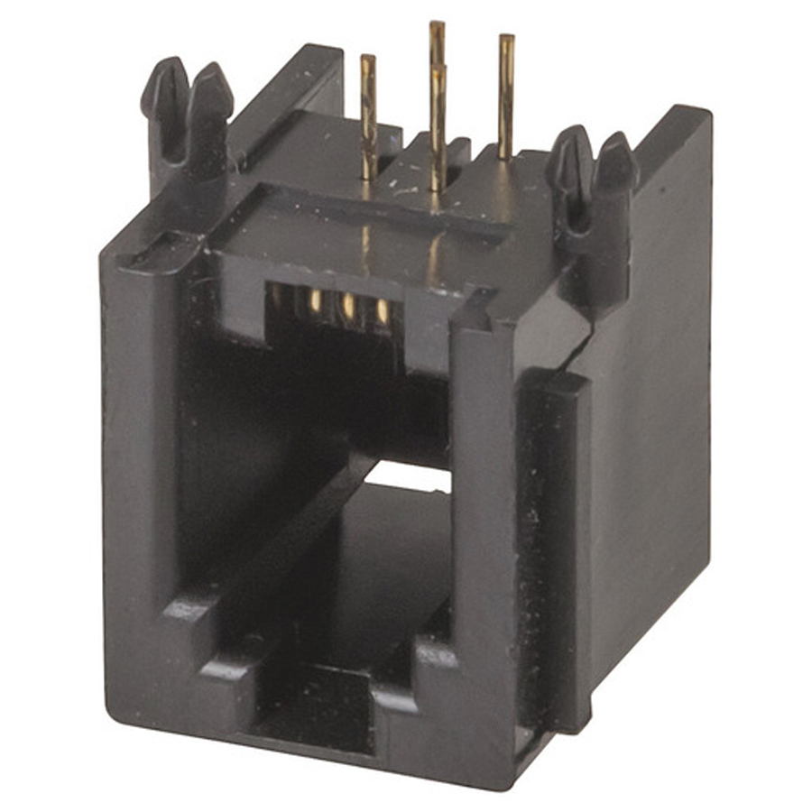 PCB Modular Sockets 44 - RJ11 
