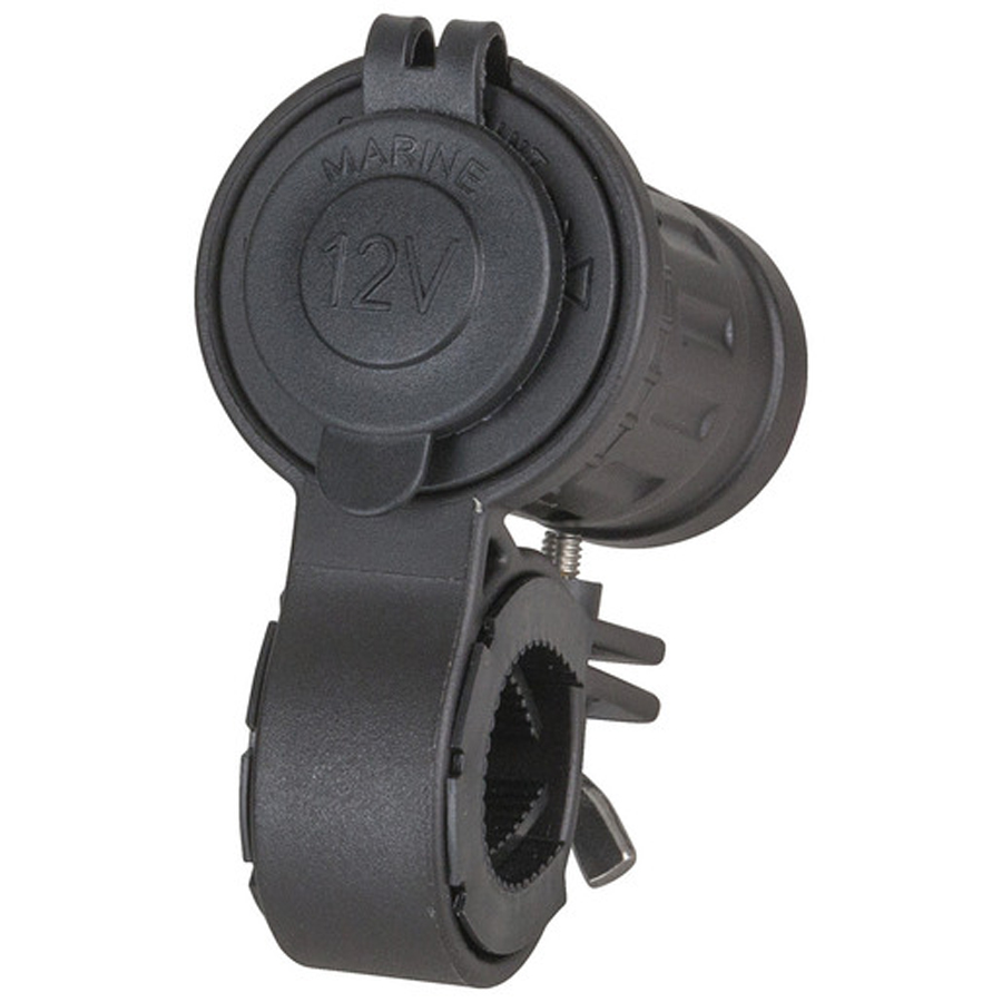 Motorcycle Cigarette Lighter Socket Mount 