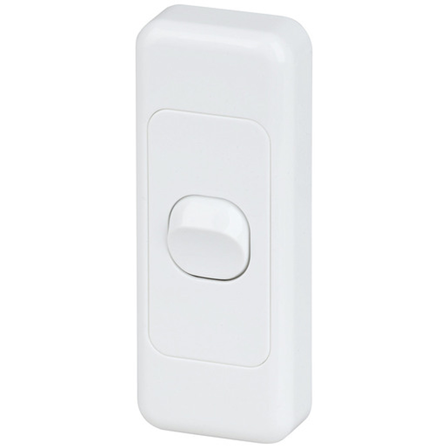 Mains Single Architrave Light Switch 