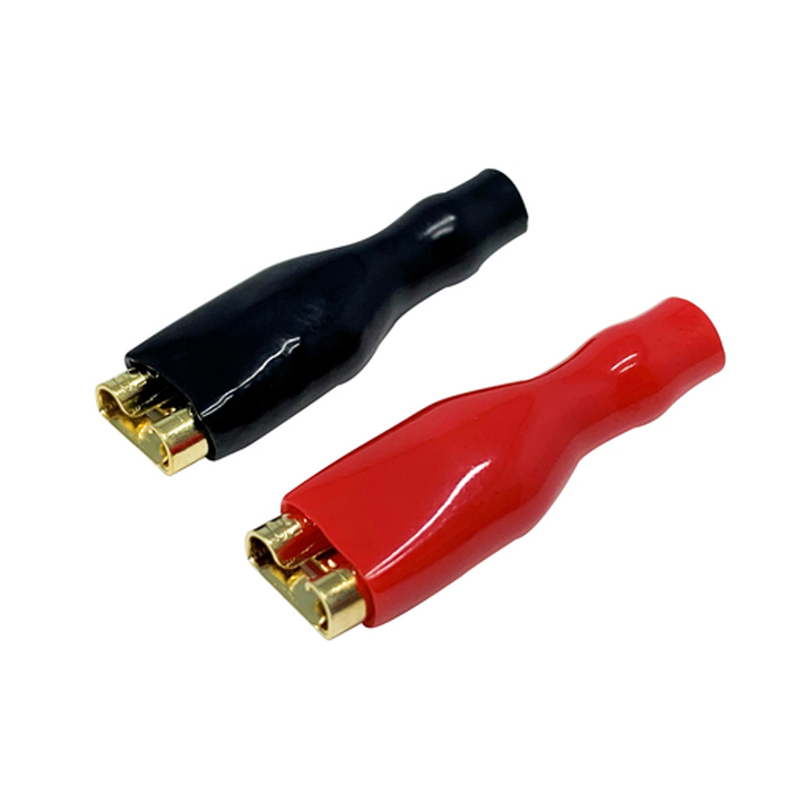 Red &amp; Black Gold Spade QC Lugs Pack 