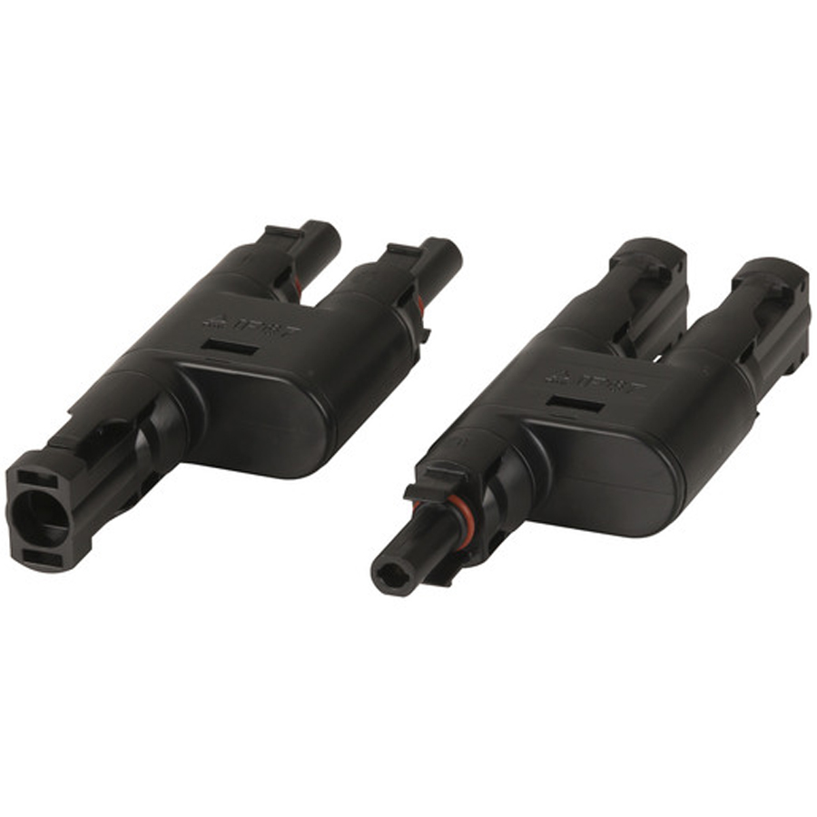 PV Style Self Locking Branch Connectors - Pair 