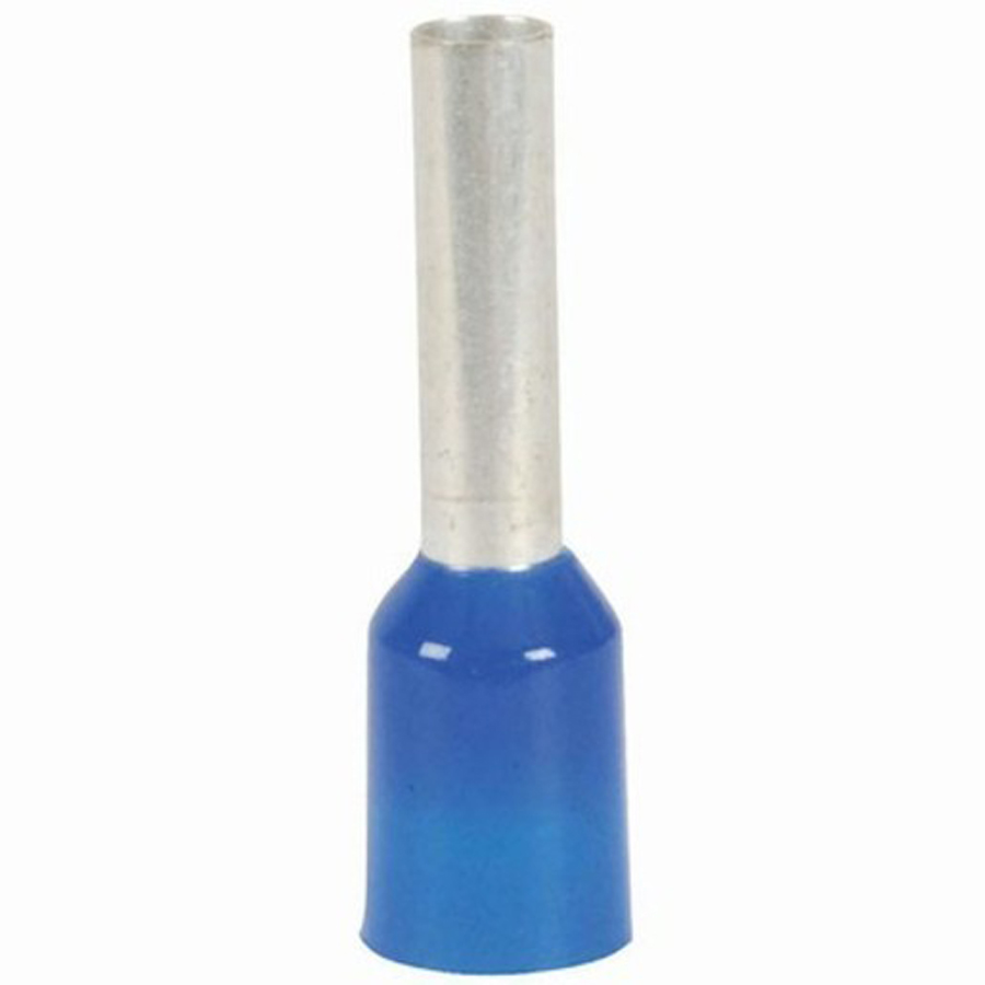 Blue Ferrule Crimp Terminal Pack of 20 