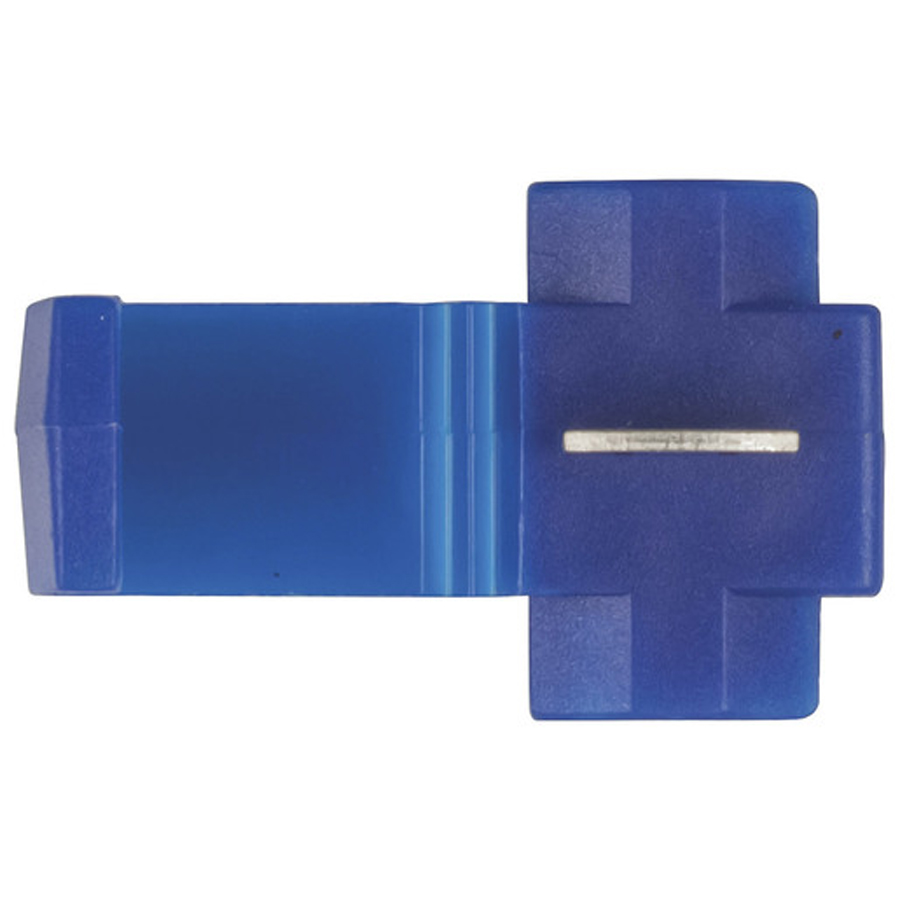 Blue Quick Splice Connector 16-14AWG Pk6 
