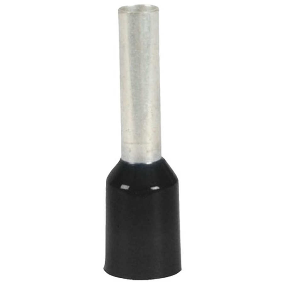 Black Ferrule Crimp Terminal (10AWG) - Pack of 10 