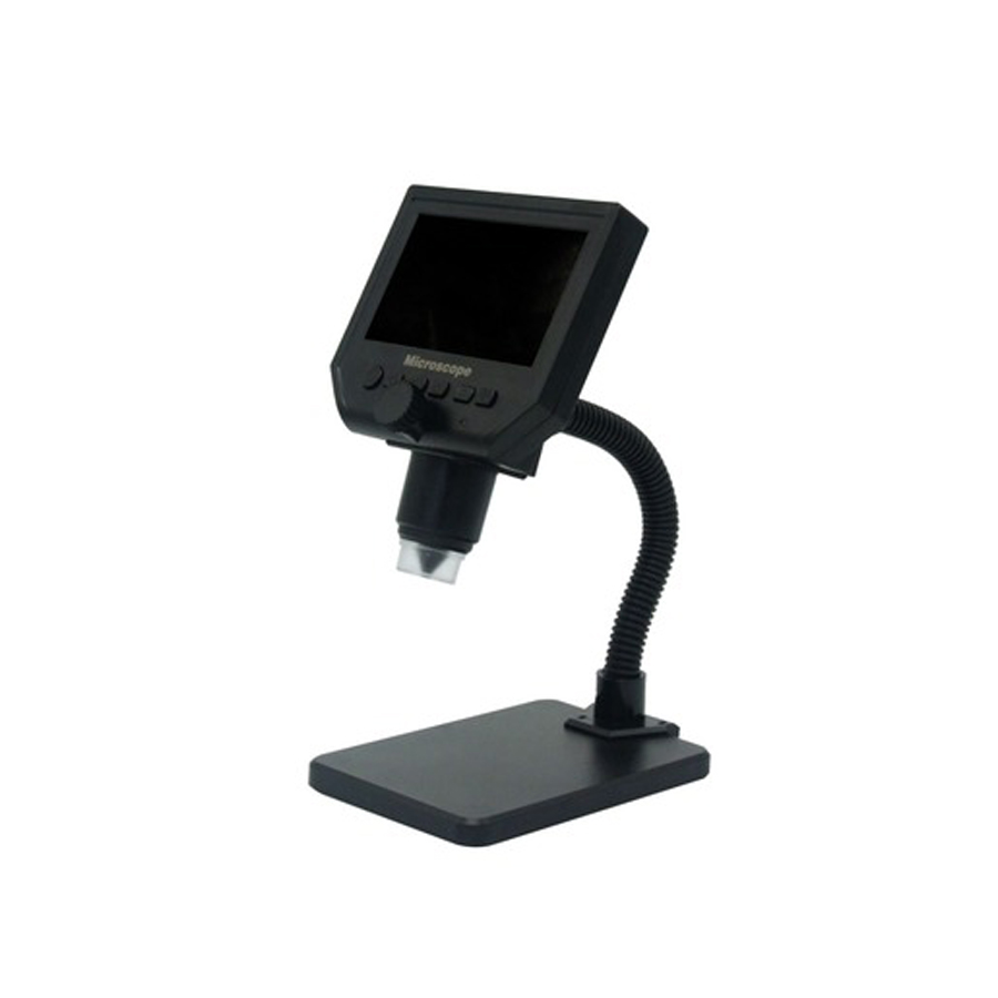 720P Digital Microscope with 4.3 Inch HD Screen and 3.6MP CCD Sensor 