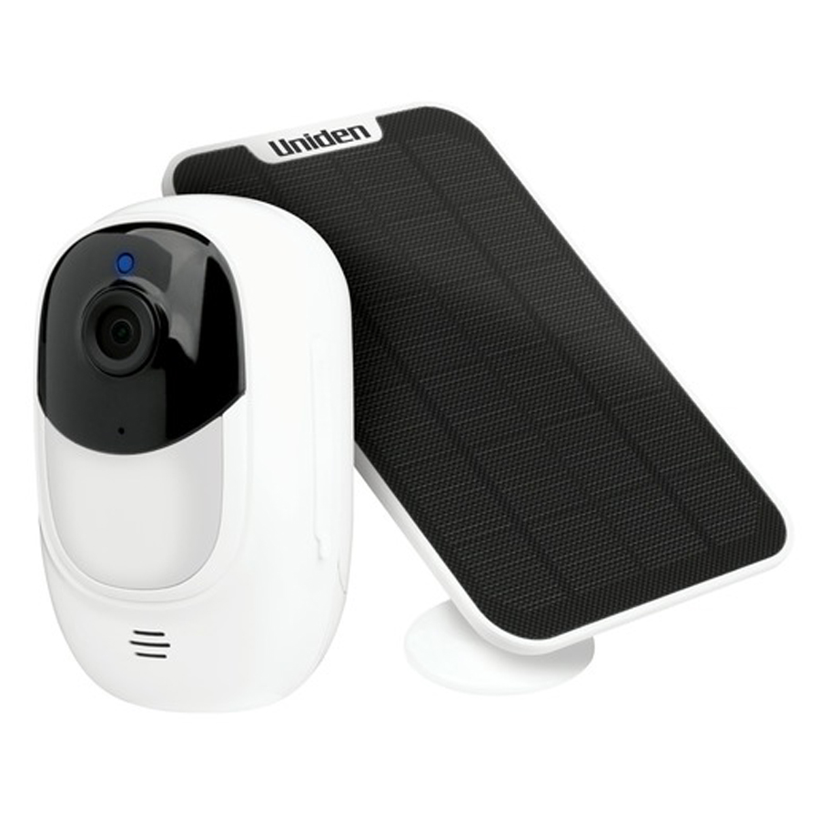 Uniden Battery Powered App Cam Solo+ and Solar Panel Kit