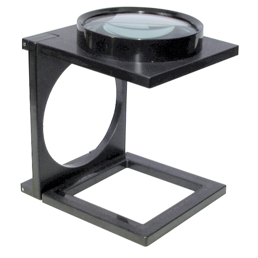 Folding Desktop Magnifying Glass 