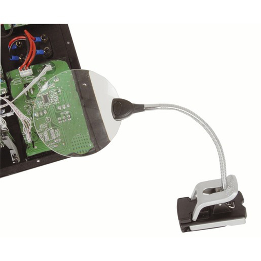 Illuminated Gooseneck Magnifier 