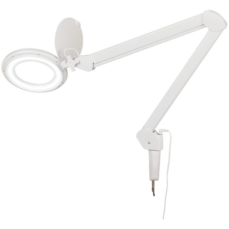 LED Illuminated Clamp Mount Magnifier 