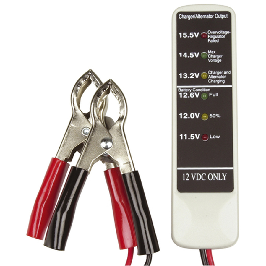 Battery, Charger and Alternator Tester -12V 