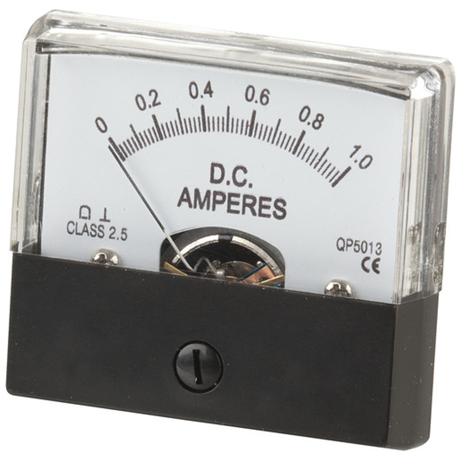 0 - 1A MU45 Panel Meter - Moving Coil Type 
