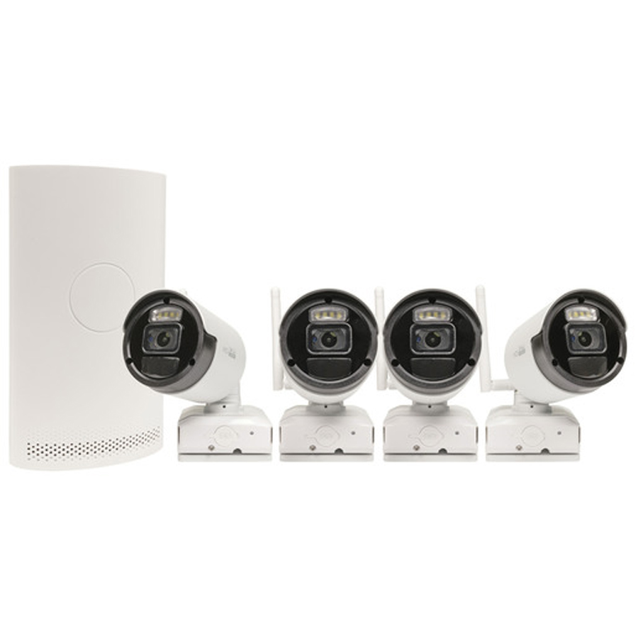 Concord 8 Channel Wireless NVR Kit with 4x 2K Battery Cameras 