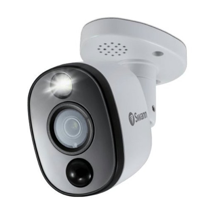 Swann 4K TVI PIR Bullet Camera with Flood Light 