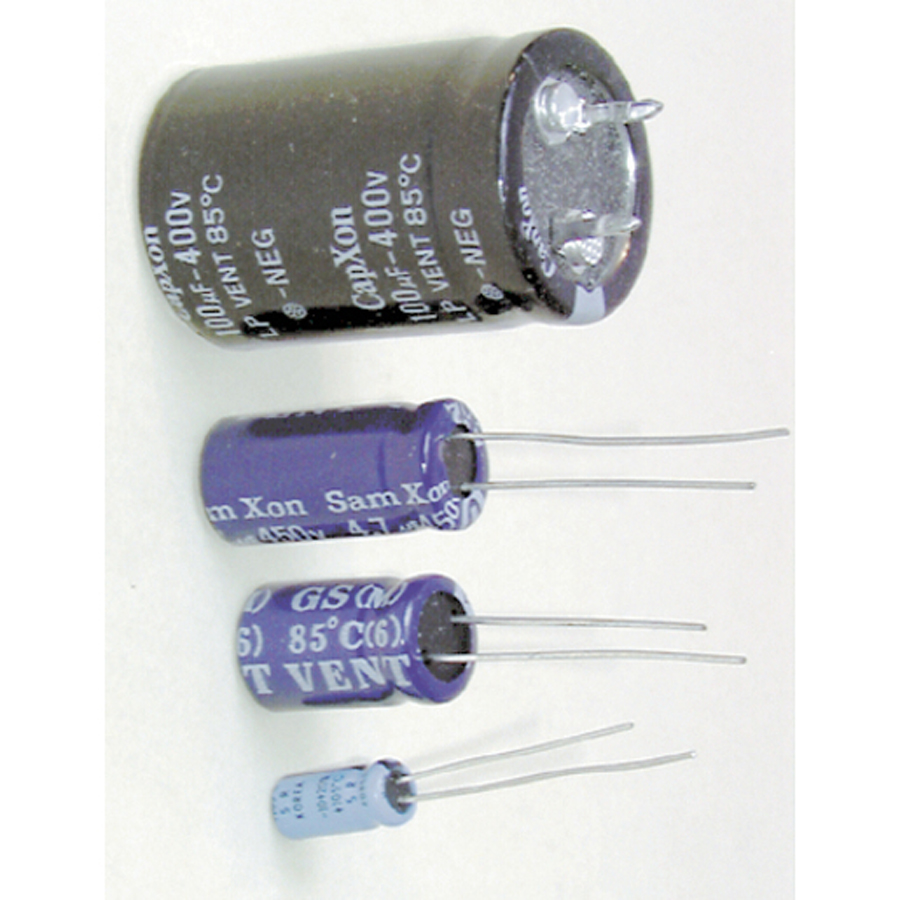 10uF 450VDC Electrolytic RB Capacitor 