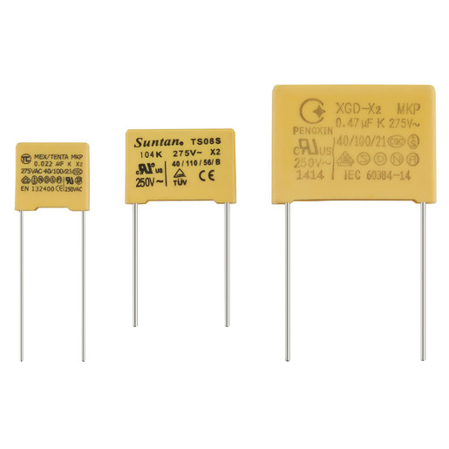 100nF 250VAC Metallised Polypropylene X2 Capacitor 