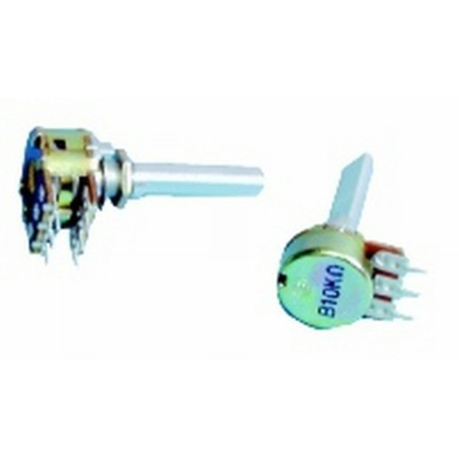 100k Ohm Linear (B) Single Gang 16mm Potentiometer 