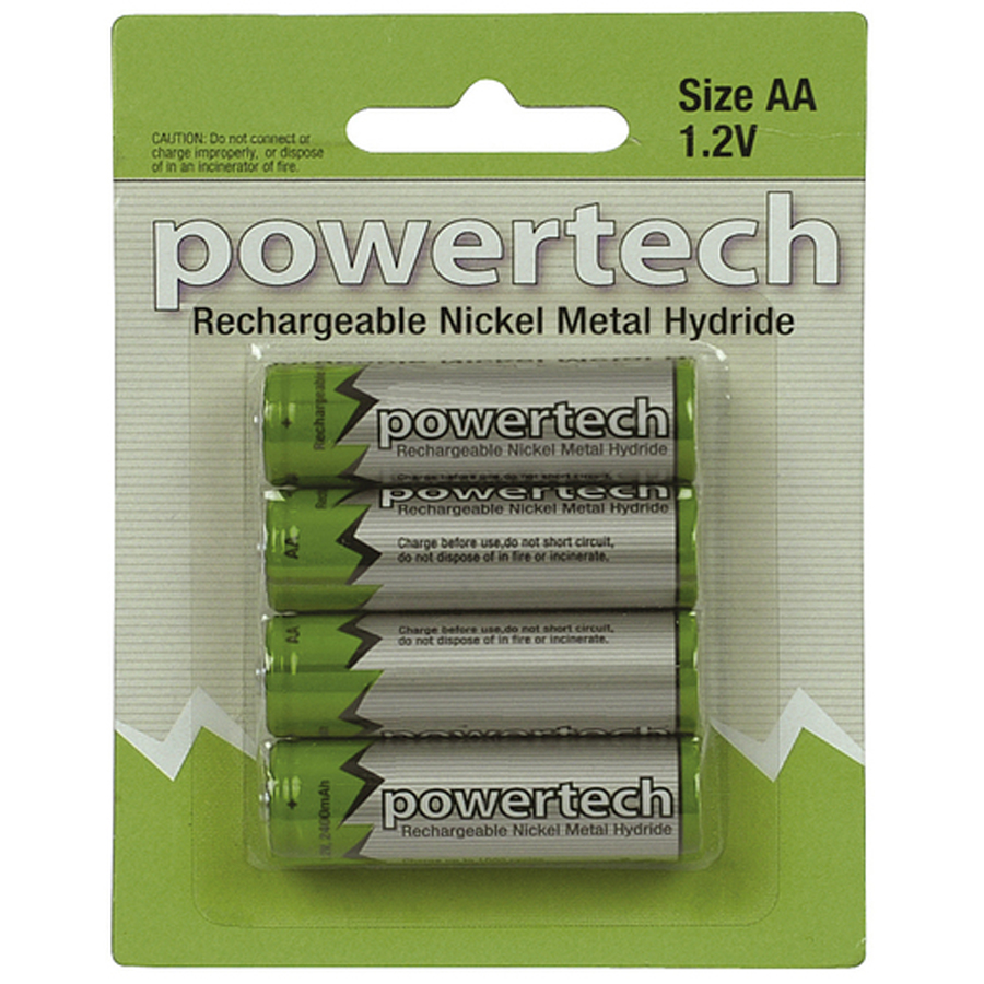 1.2V AA Batteries 2500mAh - Packet of 4 