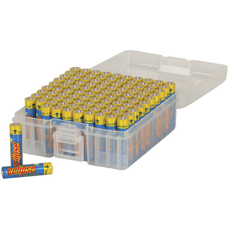 Eclipse AAA Alkaline Batteries Pk 100 