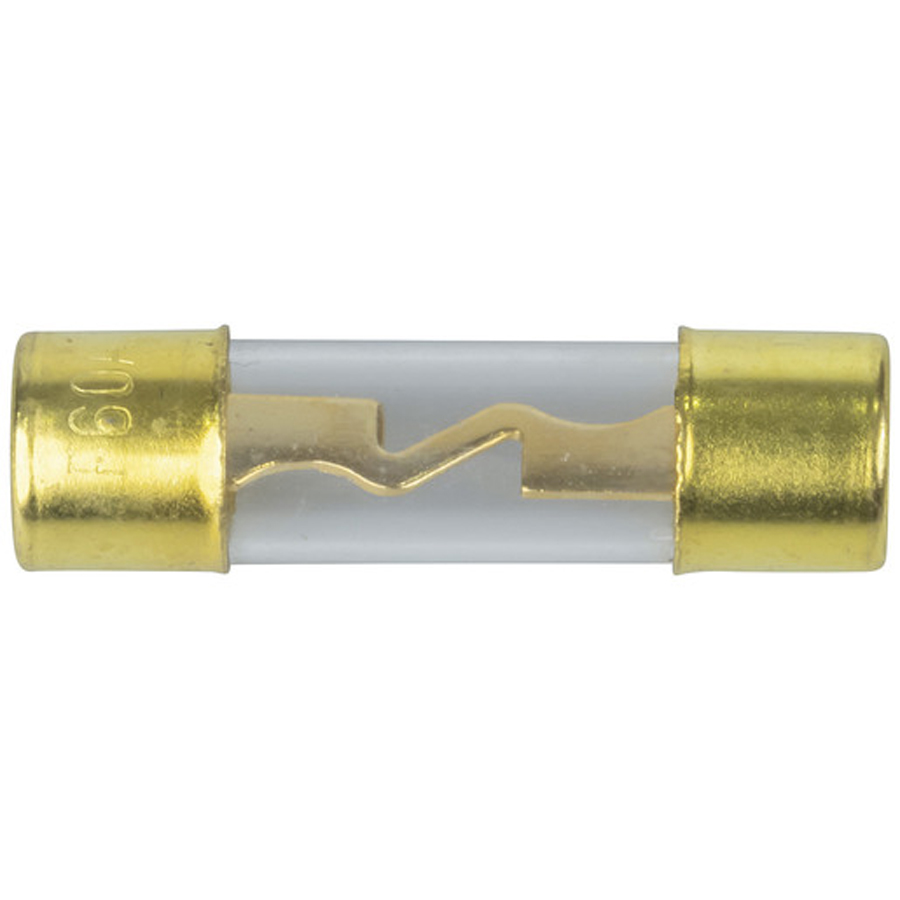5AG Gold Fuses 60 AMP 