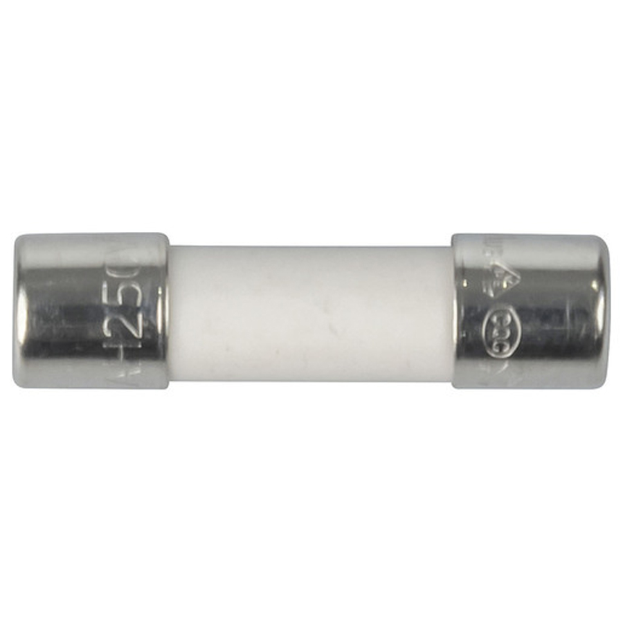 8A M205 Ceramic Fuses - Slow Blow 
