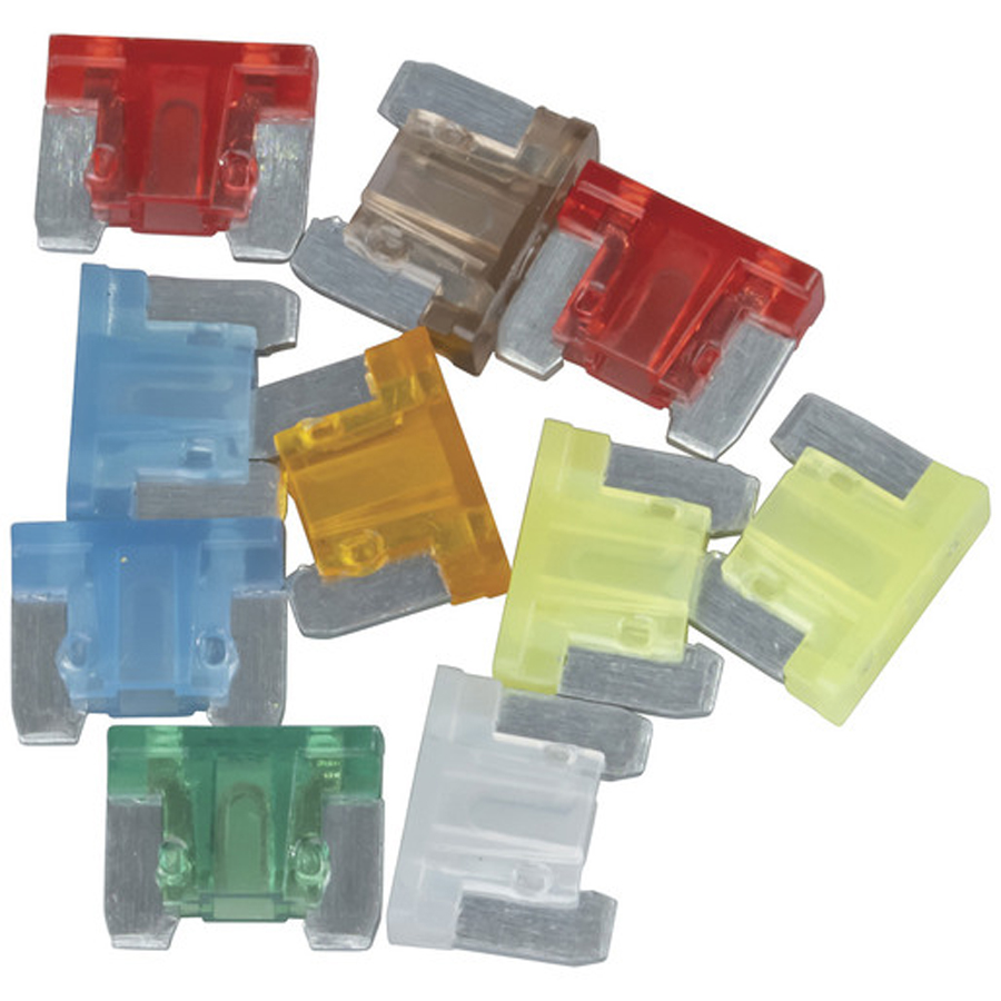 Low Profile Mini Blade Fuses 10pk 